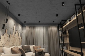 DK3090-BK+CH Светильник накладной IP 20, 10 Вт, GU5.3, LED, черный/хром, пластик в Кунгуре - kungur.mebel24.online | фото 2