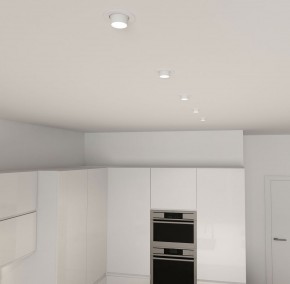 DK3120-WH Встраиваемый светильник, IP20, до 15 Вт, LED, GU5,3, белый, пластик в Кунгуре - kungur.mebel24.online | фото 5