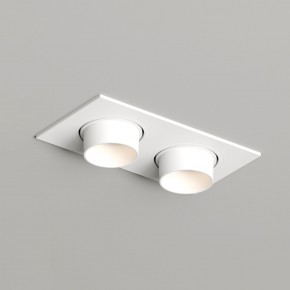 DK3122-WH Встраиваемый светильник, IP20, до 15 Вт, LED, GU5,3, белый, пластик в Кунгуре - kungur.mebel24.online | фото 1