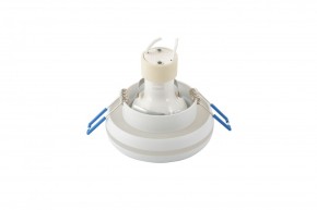 DK4031-WH Встраиваемый светильник, IP 20, 10 Вт, GU10, белый, алюминий/пластик в Кунгуре - kungur.mebel24.online | фото 1