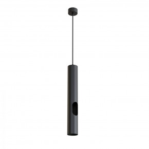 DK4045-BK Подвесной светильник, с декоративным вырезом, IP 20, до 15 Вт, LED, GU10, черный, алюминий в Кунгуре - kungur.mebel24.online | фото 1
