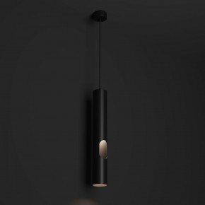 DK4045-BK Подвесной светильник, с декоративным вырезом, IP 20, до 15 Вт, LED, GU10, черный, алюминий в Кунгуре - kungur.mebel24.online | фото 3