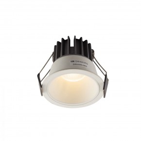 DK4400-WH Встраиваемый светильник, IP 20, 7 Вт, LED 3000, белый, алюминий в Кунгуре - kungur.mebel24.online | фото 1