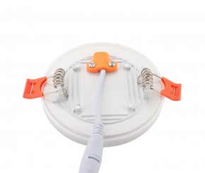 DK4604-WW Встраиваемый светильник, IP 20, 18 Вт, LED 3000, белый, пластик в Кунгуре - kungur.mebel24.online | фото 5