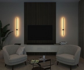 DK5014-BK Бра 1000 мм, 3000К, IP20, 12 Вт, черный, алюминий в Кунгуре - kungur.mebel24.online | фото 5