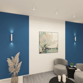 DK5022-WH Настенный светильник, IP20, до 15 Вт, LED, 2xGU10, белый, алюминий в Кунгуре - kungur.mebel24.online | фото 4