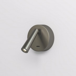 DK5072-DN Бра SHINE WALL со светодиодом, D104*H68, IP20, 3000К, 3W, RA?90, темный никель, алюминий в Кунгуре - kungur.mebel24.online | фото 2