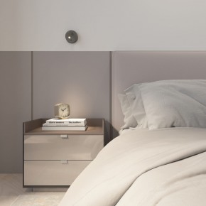 DK5072-DN Бра SHINE WALL со светодиодом, D104*H68, IP20, 3000К, 3W, RA?90, темный никель, алюминий в Кунгуре - kungur.mebel24.online | фото 9