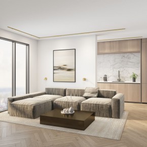 DK5072-SB Бра SHINE WALL со светодиодом, D104*H68, IP20, 3000К, 3W, RA?90, сатинированная латунь, алюминий в Кунгуре - kungur.mebel24.online | фото 7