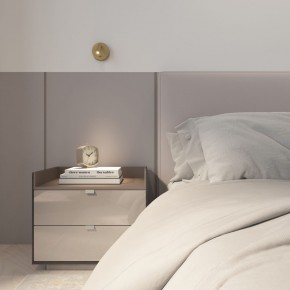 DK5072-SB Бра SHINE WALL со светодиодом, D104*H68, IP20, 3000К, 3W, RA?90, сатинированная латунь, алюминий в Кунгуре - kungur.mebel24.online | фото 9