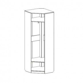 ЭЛАНА Прихожая (модульная) Дуб сонома в Кунгуре - kungur.mebel24.online | фото 5