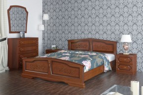 ЕЛЕНА Кровать из массива 1600 в Кунгуре - kungur.mebel24.online | фото 4