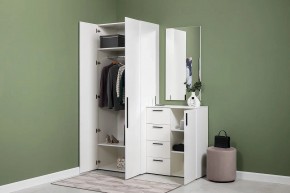 ЭЙР прихожая (модульная) Белый Шагрень в Кунгуре - kungur.mebel24.online | фото 24