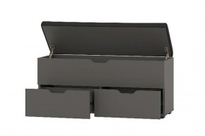 ФЛИНТ Диван (графит/черный) в Кунгуре - kungur.mebel24.online | фото 2