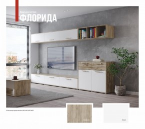 ФЛОРИДА Гостиная (модульная) дуб серый/белый в Кунгуре - kungur.mebel24.online | фото