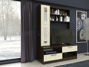 Гостиная Фиеста центр (Дуб Беленый/Венге) в Кунгуре - kungur.mebel24.online | фото 3