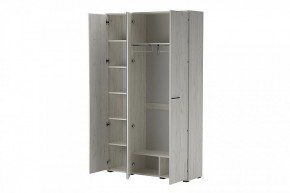 ИТАЛИЯ ШК-1300 Шкаф 3дв с зеркалом (дуб крафт белый) в Кунгуре - kungur.mebel24.online | фото 2