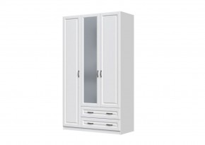 КАНТРИ Шкаф ШР-3 с 1 зерк. (белый) ЛАК в Кунгуре - kungur.mebel24.online | фото