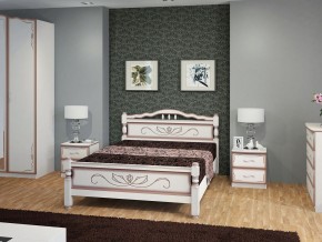 КАРИНА-5 Кровать из массива 1200 в Кунгуре - kungur.mebel24.online | фото 1