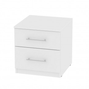 Комод K-48x45x45-1 Калисто (тумба прикроватная) Белый в Кунгуре - kungur.mebel24.online | фото