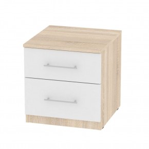 Комод K-48x45x45-1 Калисто (тумба прикроватная) ДСС-Белый в Кунгуре - kungur.mebel24.online | фото