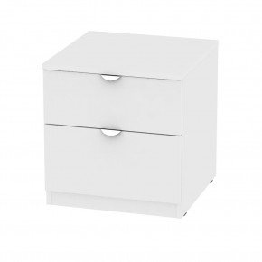 Комод K-48x45x45-1-TR Калисто (тумба прикроватная) (Белый) в Кунгуре - kungur.mebel24.online | фото