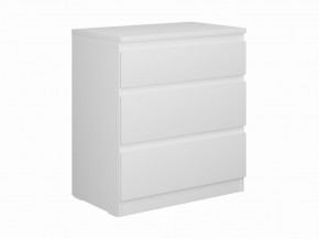 Комод КАСТОР с тремя ящиками, цвет белый в Кунгуре - kungur.mebel24.online | фото