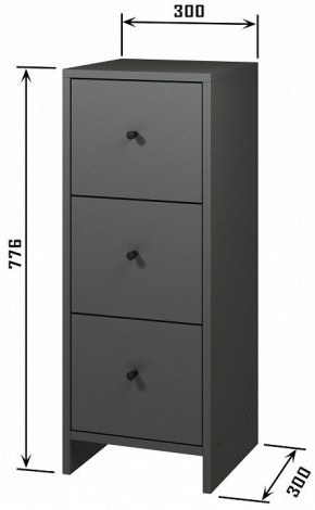 Комод Квадро в Кунгуре - kungur.mebel24.online | фото 4