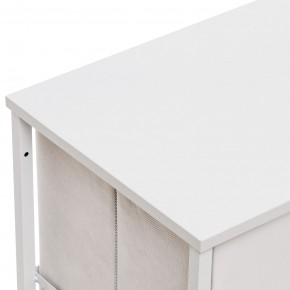 Комод Leset Линкс 4 ящ. (к/з), Каркас Белый, ящики Белые в Кунгуре - kungur.mebel24.online | фото 6