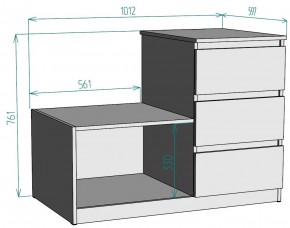 Комод Мальта K207 в Кунгуре - kungur.mebel24.online | фото 2
