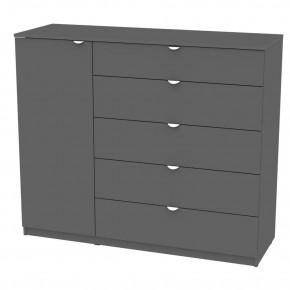 Комод "Калисто (K40)" ручка торцевая (Графит) в Кунгуре - kungur.mebel24.online | фото