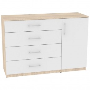 Комод "Калисто (K45)" ручка рейлинг (ДСС-Белый) в Кунгуре - kungur.mebel24.online | фото