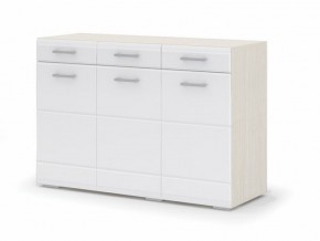 Комод Симба  дуб белфорд-белый глянец в Кунгуре - kungur.mebel24.online | фото 1