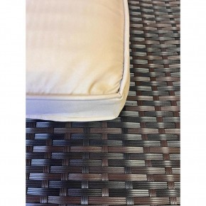 Комплект плетеной мебели  YR822Br Brown-Beige (подушка бежевая) в Кунгуре - kungur.mebel24.online | фото 2
