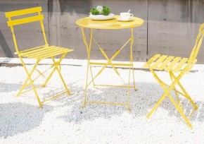 Комплект садовой мебели OTS-001R (стол + 2 стула) металл в Кунгуре - kungur.mebel24.online | фото 9