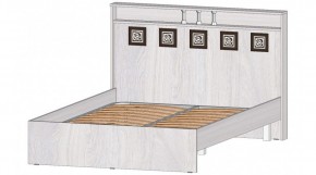 КОСТА-РИКА Кровать 1400 с основанием (анкор светлый) в Кунгуре - kungur.mebel24.online | фото