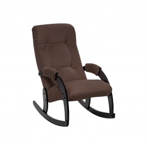 Кресло-качалка Модель 67 Венге, ткань V 26 в Кунгуре - kungur.mebel24.online | фото 1