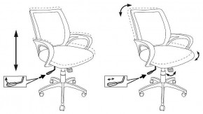 Кресло компьютерное CH-695N/SL/OR/BLACK в Кунгуре - kungur.mebel24.online | фото 4