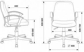 Кресло компьютерное CH-808-LOW/#B в Кунгуре - kungur.mebel24.online | фото 3