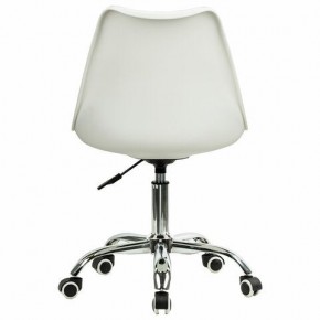 Кресло стул BRABIX "Eames MG-310 CH", хром, пластик белый, экокожа белая, 532923 в Кунгуре - kungur.mebel24.online | фото 4