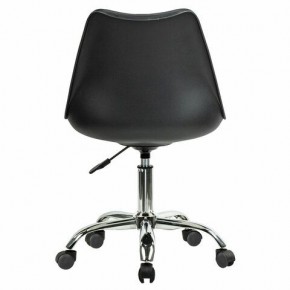 Кресло стул BRABIX "Eames MG-310 CH", хром, пластик черный, экокожа черная, 532925 в Кунгуре - kungur.mebel24.online | фото 4