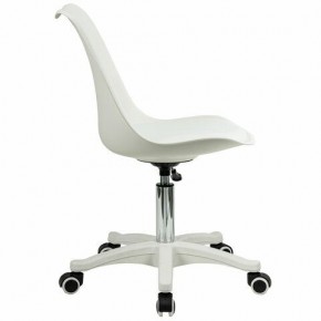 Кресло стул BRABIX "Eames MG-310 PL", пластик белый, экокожа белая, 532926 в Кунгуре - kungur.mebel24.online | фото 3