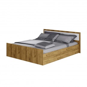 Кровать 1,6 Евро LIGHT КР-17 (крафт/белый) *без основания в Кунгуре - kungur.mebel24.online | фото