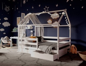 Кровать-домик 80*190 Белый в Кунгуре - kungur.mebel24.online | фото