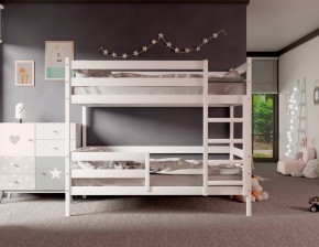 Кровать двухъярусная без крыши 80*160 Белый в Кунгуре - kungur.mebel24.online | фото 2
