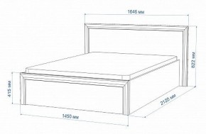 Кровать полутораспальная Нобиле Кр-140 в Кунгуре - kungur.mebel24.online | фото 2