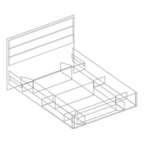 Кровать "Милана" с мягкой спинкой БЕЗ основания 1200х2000 в Кунгуре - kungur.mebel24.online | фото 4