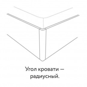 Кровать "Сандра" БЕЗ основания 1400х2000 в Кунгуре - kungur.mebel24.online | фото 3