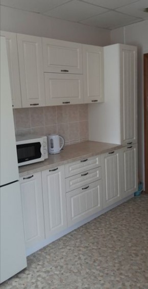 Кухня модульная Луксор серый-кремовый в Кунгуре - kungur.mebel24.online | фото 1