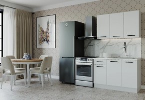 Кухонный гарнитур Белый Глянец 1200 (Стол. 38мм) в Кунгуре - kungur.mebel24.online | фото